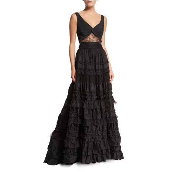 Alexis "Samuel" Ruffled Gown